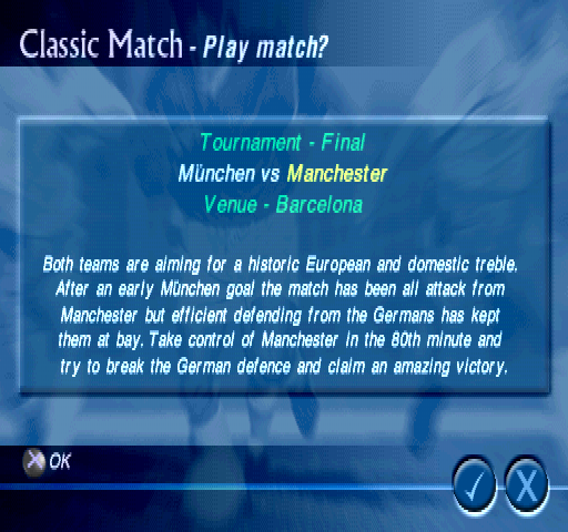 Striker Pro 2000 screenshot 3 for Sega Dreamcast